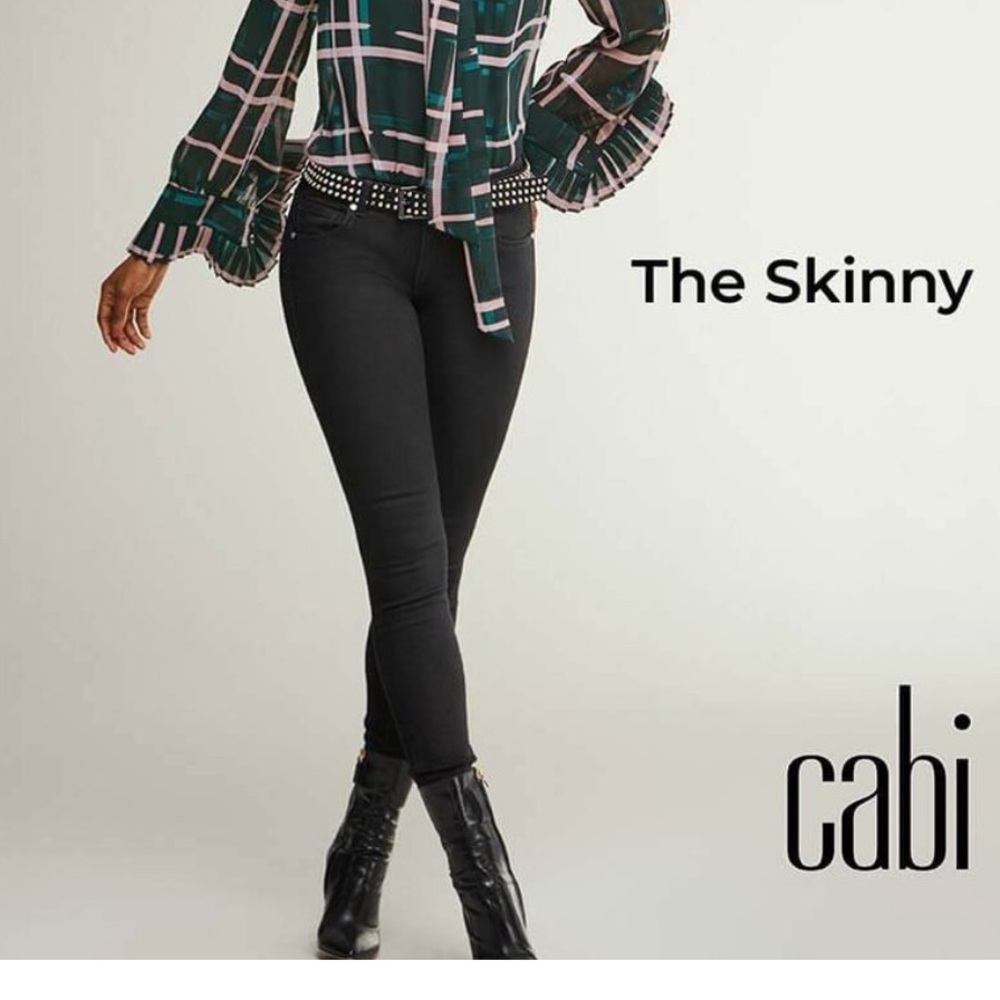 EUC CAbi The Skinny Jeans, sz 10